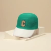 Knitted perforated baseball cap, breathable, comfortable, anti-slip, sweat-absorbing, sun-protective casual cap Item Picture